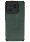 Newface Xiaomi Mi 13 Pro Kılıf Loop Deri Silikon - Yeşil