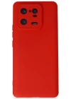 Newface Xiaomi Mi 13 Pro Kılıf Nano içi Kadife Silikon - Kırmızı