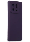 Newface Xiaomi Mi 13 Pro Kılıf Nano içi Kadife Silikon - Mor
