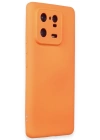 Newface Xiaomi Mi 13 Pro Kılıf Nano içi Kadife Silikon - Turuncu