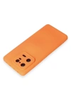 Newface Xiaomi Mi 13 Pro Kılıf Nano içi Kadife Silikon - Turuncu