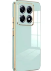 Newface Xiaomi Mi 14T Pro Volet Silikon - Açık Yeşil