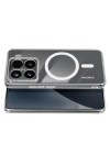 Newface Xiaomi Mi 15 Combo Sert Şeffaf Magsafe Kapak - Şeffaf