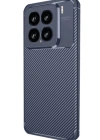 Newface Xiaomi Mi 15 Kılıf Auto Focus Karbon Kapak - Lacivert