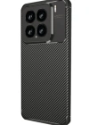 Newface Xiaomi Mi 15 Kılıf Auto Focus Karbon Kapak - Siyah
