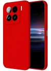 Newface Xiaomi Mi 15 Kılıf Nano içi Kadife Silikon - Kırmızı