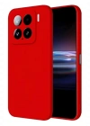 Newface Xiaomi Mi 15 Kılıf Nano içi Kadife Silikon - Kırmızı