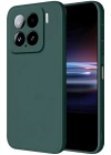 Newface Xiaomi Mi 15 Kılıf Nano içi Kadife Silikon - Koyu Yeşil