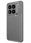 Newface Xiaomi Mi 15 Pro Kılıf Auto Focus Karbon Kapak - Gri