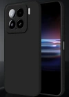 Newface Xiaomi Mi 15 Pro Kılıf Nano içi Kadife Silikon - Siyah