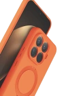 Newface Xiaomi Mi 15T Pro Regal Magsafe Standlı Kapak - Turuncu