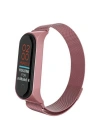 Newface Xiaomi Mi Band 4 Metal Mıknatıslı Kordon - Rose