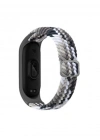 Newface Xiaomi Mi Band 4 Star Kordon - Gri-Siyah