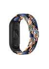 Newface Xiaomi Mi Band 4 Star Kordon - Gri-Turuncu