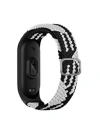 Newface Xiaomi Mi Band 4 Star Kordon - Siyah-Beyaz