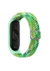 Newface Xiaomi Mi Band 6 Star Kordon - Turkuaz-Yeşil