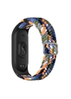 Newface Xiaomi Mi Band 7 Star Kordon - Gri-Turuncu