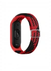 Newface Xiaomi Mi Band 7 Star Kordon - Kırmızı-Siyah