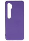 Newface Xiaomi Mi Note 10 Lite Kılıf Nano içi Kadife Silikon - Mor