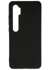 Newface Xiaomi Mi Note 10 Lite Kılıf Nano içi Kadife Silikon - Siyah