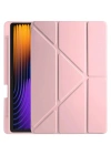 Newface Xiaomi Pad 7 Pro Kılıf Kalemlikli Mars Tablet Kılıfı - Rose Gold