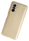 Newface Xiaomi Poco F3 Kılıf First Silikon - Gold