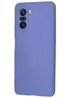 Newface Xiaomi Poco F3 Kılıf Nano içi Kadife Silikon - Lila