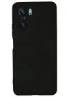 Newface Xiaomi Poco F3 Kılıf Nano içi Kadife Silikon - Siyah