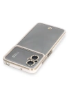 Newface Xiaomi Poco M5 Kılıf Liva Lens Silikon - Beyaz
