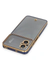 Newface Xiaomi Poco M5 Kılıf Liva Lens Silikon - Mavi