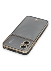 Newface Xiaomi Poco M5 Kılıf Liva Lens Silikon - Siyah