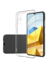 Newface Xiaomi Poco M5 Kılıf Lüx Şeffaf Silikon