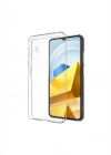Newface Xiaomi Poco M5 Kılıf Lüx Şeffaf Silikon