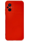 Newface Xiaomi Poco M5 Kılıf Nano içi Kadife Silikon - Kırmızı