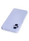 Newface Xiaomi Poco M5 Kılıf Nano içi Kadife Silikon - Lila