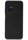 Newface Xiaomi Poco M5 Kılıf Nano içi Kadife Silikon - Siyah