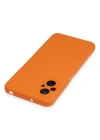 Newface Xiaomi Poco M5 Kılıf Nano içi Kadife Silikon - Turuncu