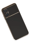 Newface Xiaomi Poco M5 Kılıf Volet Silikon - Siyah