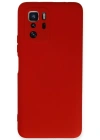 Newface Xiaomi Poco X3 GT Kılıf Nano içi Kadife Silikon - Kırmızı