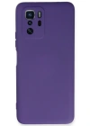 Newface Xiaomi Poco X3 GT Kılıf Nano içi Kadife Silikon - Mor