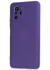 Newface Xiaomi Poco X3 GT Kılıf Nano içi Kadife Silikon - Mor
