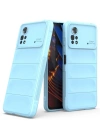 Newface Xiaomi Poco X4 Pro 5G Kılıf Optimum Silikon - Sky Blue