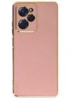 Newface Xiaomi Poco X5 Pro 5G Kılıf Volet Silikon - Pembe