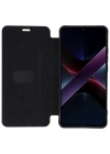 Newface Xiaomi Poco X7 Pro Kılıf Flip Cover - Siyah