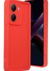 Newface Xiaomi Poco X7 Pro Viera Silikon - Kırmızı