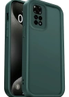 Newface Xiaomi Redmi 10 2022 Kılıf Viera Silikon - Koyu Yeşil