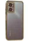 Newface Xiaomi Redmi 10 5G Kılıf Razer Lensli Silikon - Gold