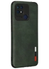 Newface Xiaomi Redmi 10C Kılıf Loop Deri Silikon - Yeşil