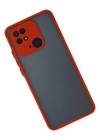 Newface Xiaomi Redmi 10C Kılıf Montreal Silikon Kapak - Kırmızı