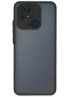 Newface Xiaomi Redmi 10C Kılıf Montreal Silikon Kapak - Siyah
